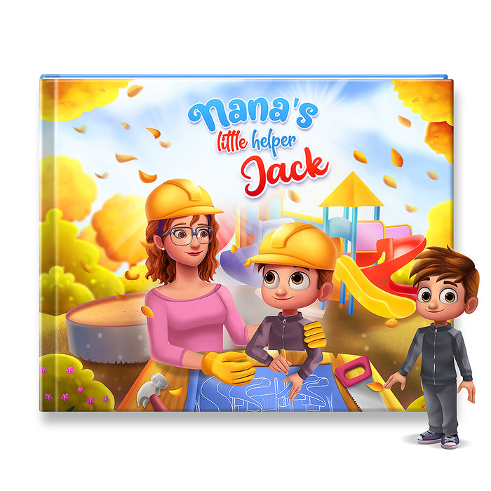 Nana's Little Helper Personalised Children's Book