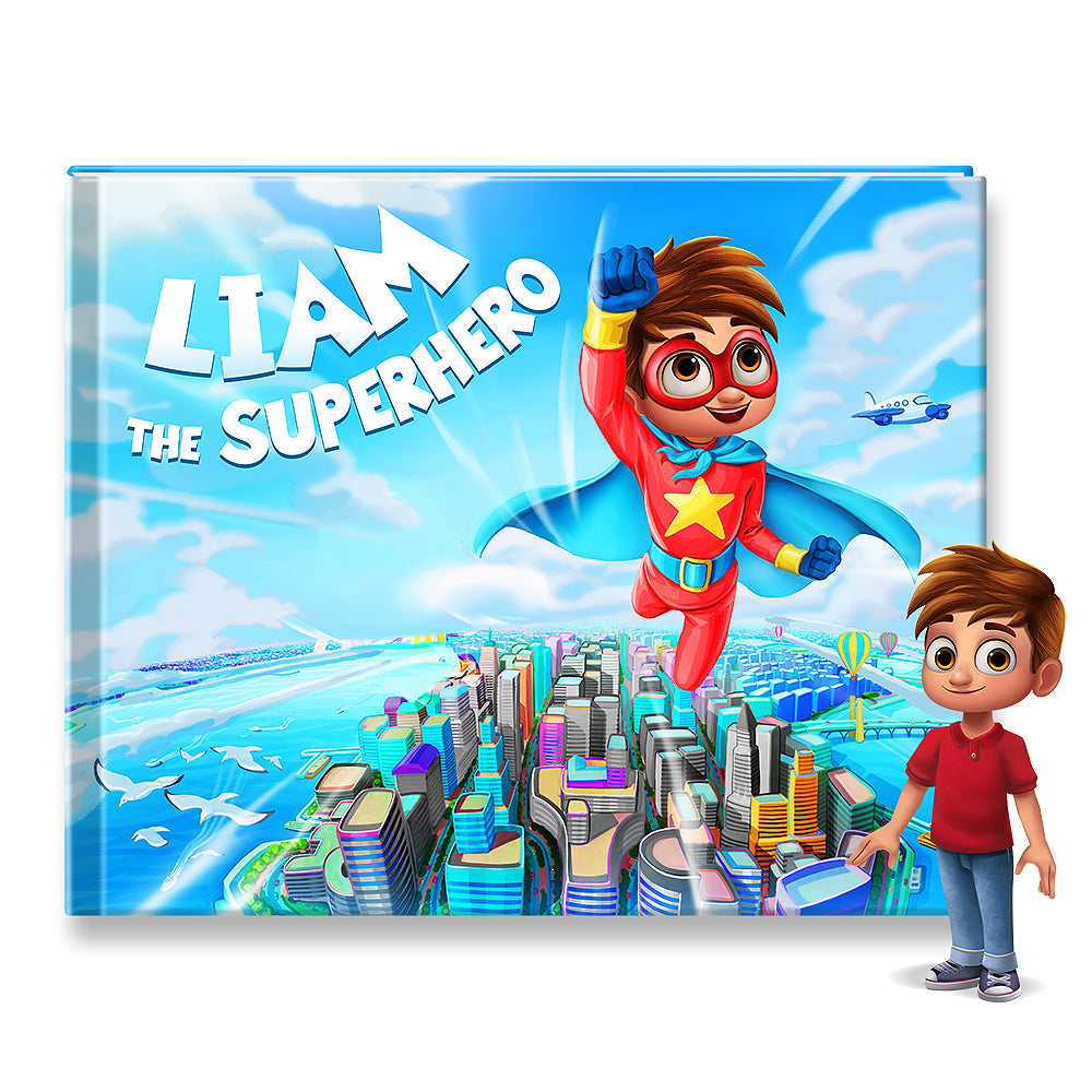 Superhero Personalized Story Book