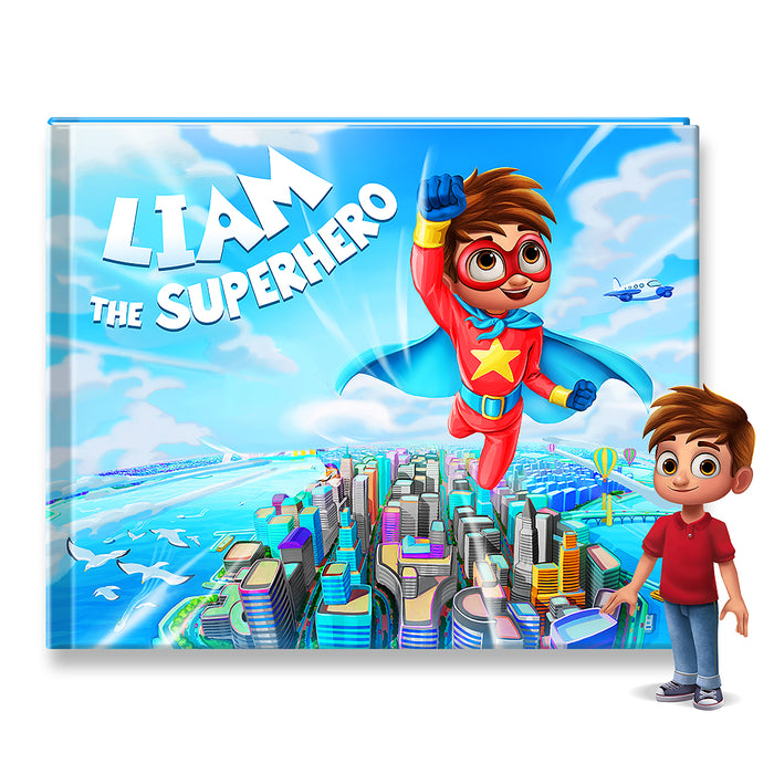 Super Hero Personalized Story Book