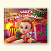 First Christmas Personalized Baby Book