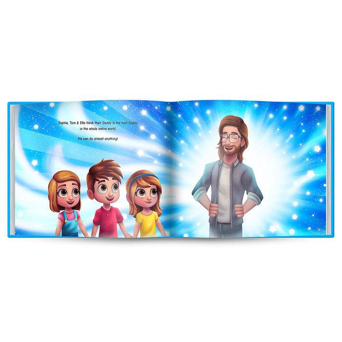 Dad Little Helper Personalized Book For Dad