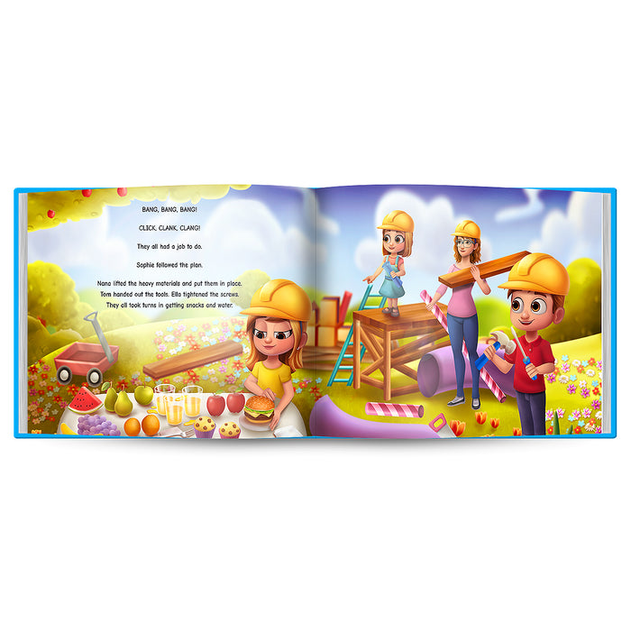 Nana's Little Helper Personalized Children's Book