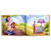 Internal pages of mom is my world custom story book eating ice cream