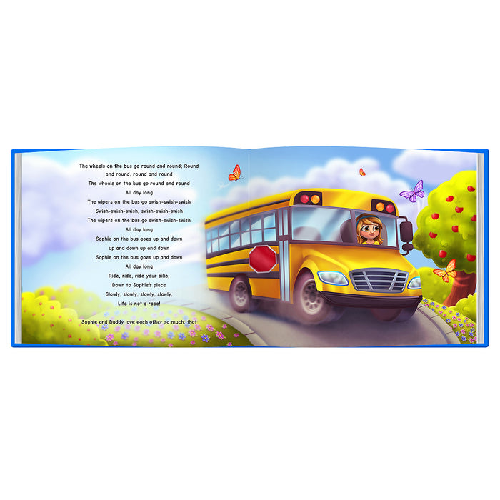 Nursery Rhymes Personalised Story Book For Baby