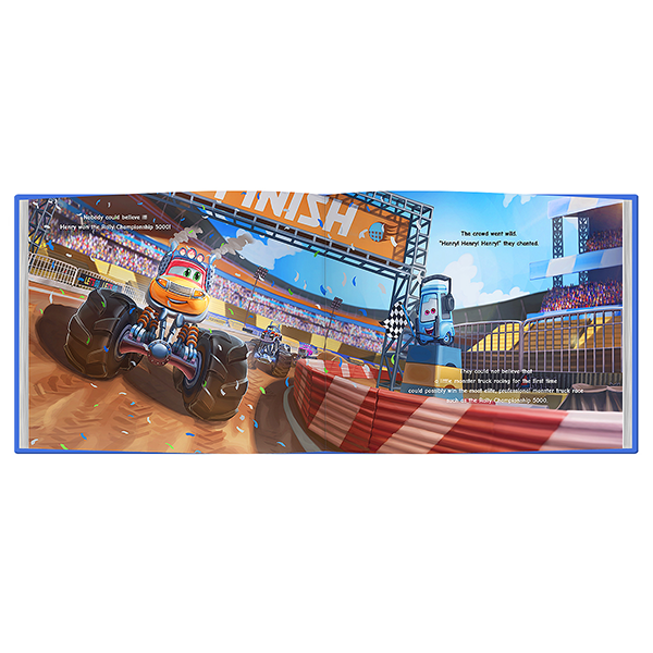 Personalized Monster Truck Childrens Story Book