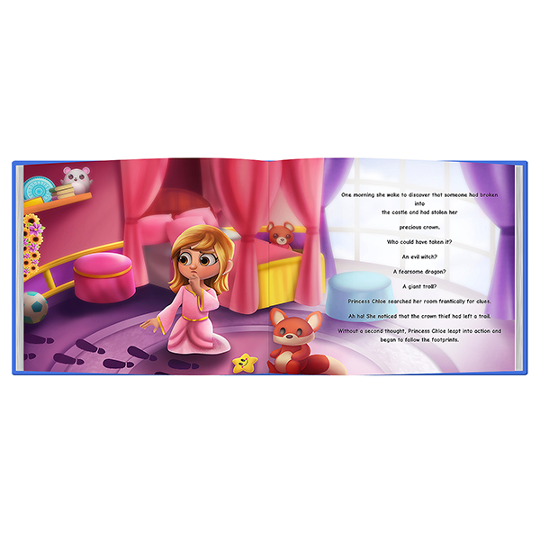 Little Princess Personalized Story Book for Girls