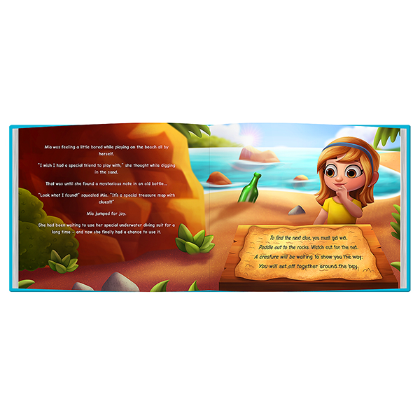 Magical Underwater Adventure Personalized Childrens Storybook