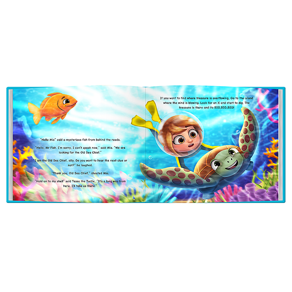 Magical Underwater Adventure Personalized Childrens Storybook