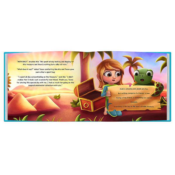 Magical Underwater Adventure Personalized Childrens Storybook