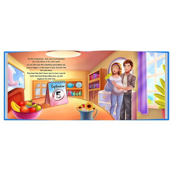 Welcome to the World Personalized Baby Book