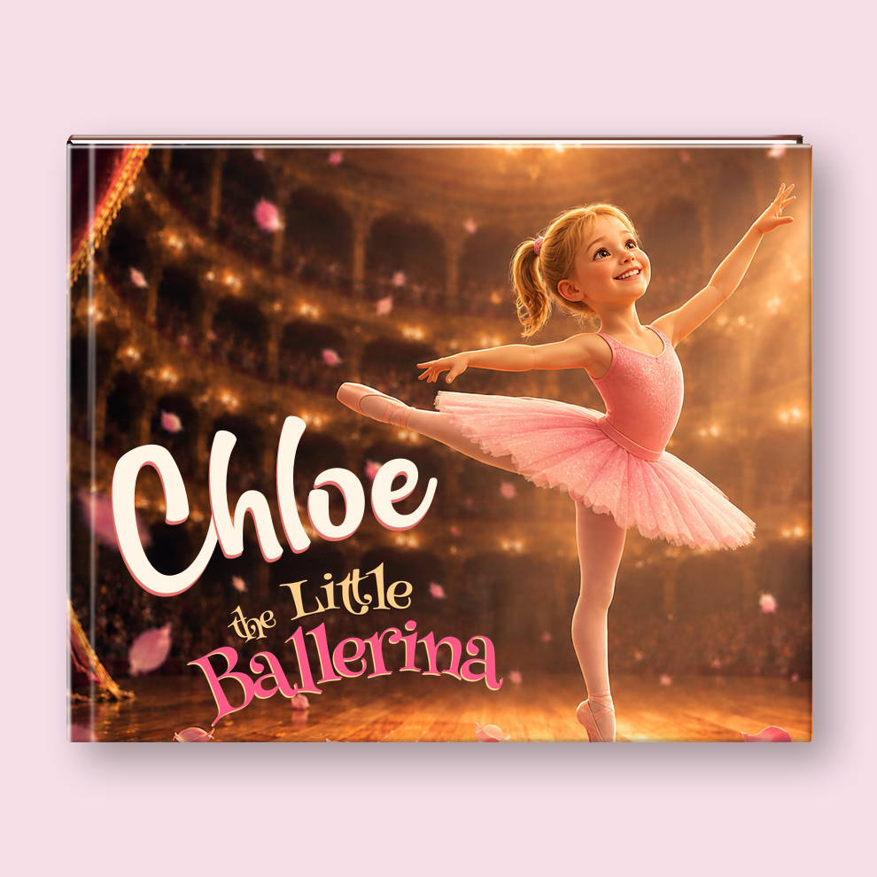 Children's book cover titled "Chloe the Little Ballerina"