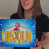 Special Name Personalized Story Book video from customer reviewing book