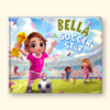 Soccer Star Personalized Story Book