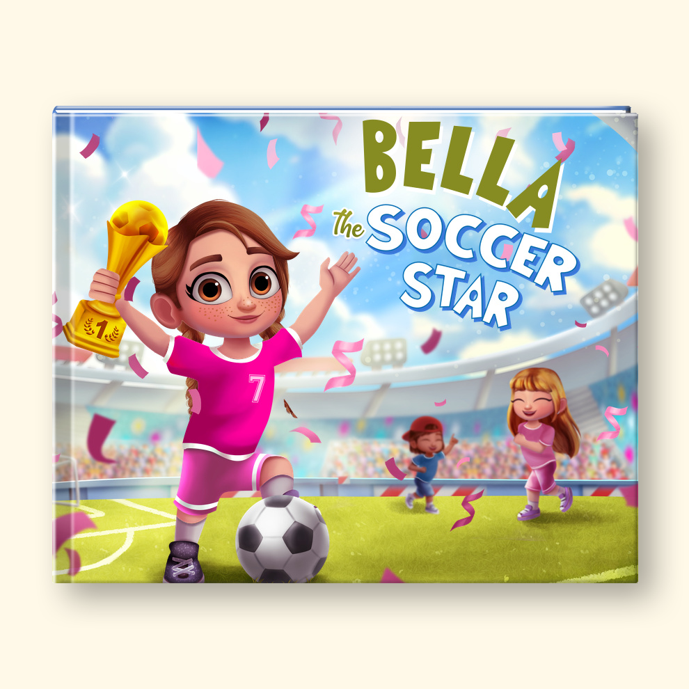 Soccer Star Personalised Story Book