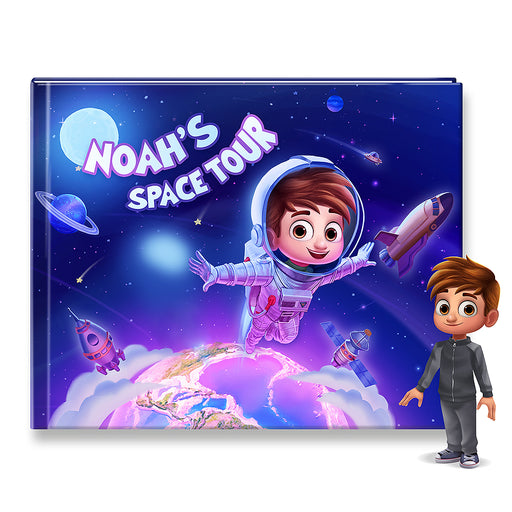 Space Tour Book for kids gift