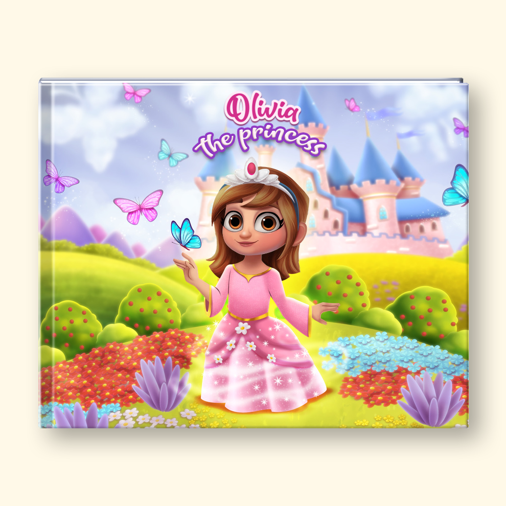 Personalized little princess storybook