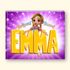 Children's book cover with text "The Special Name of Emma"