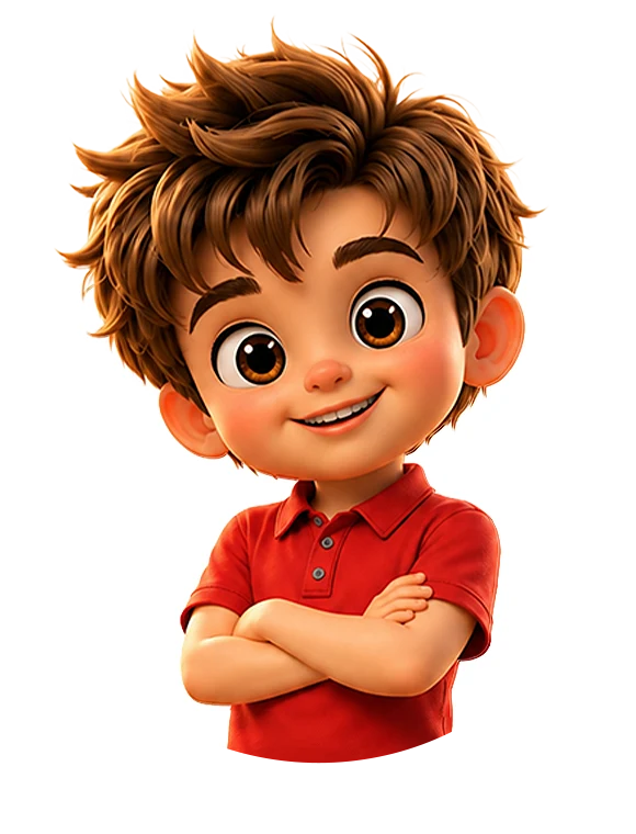Child as a story book character